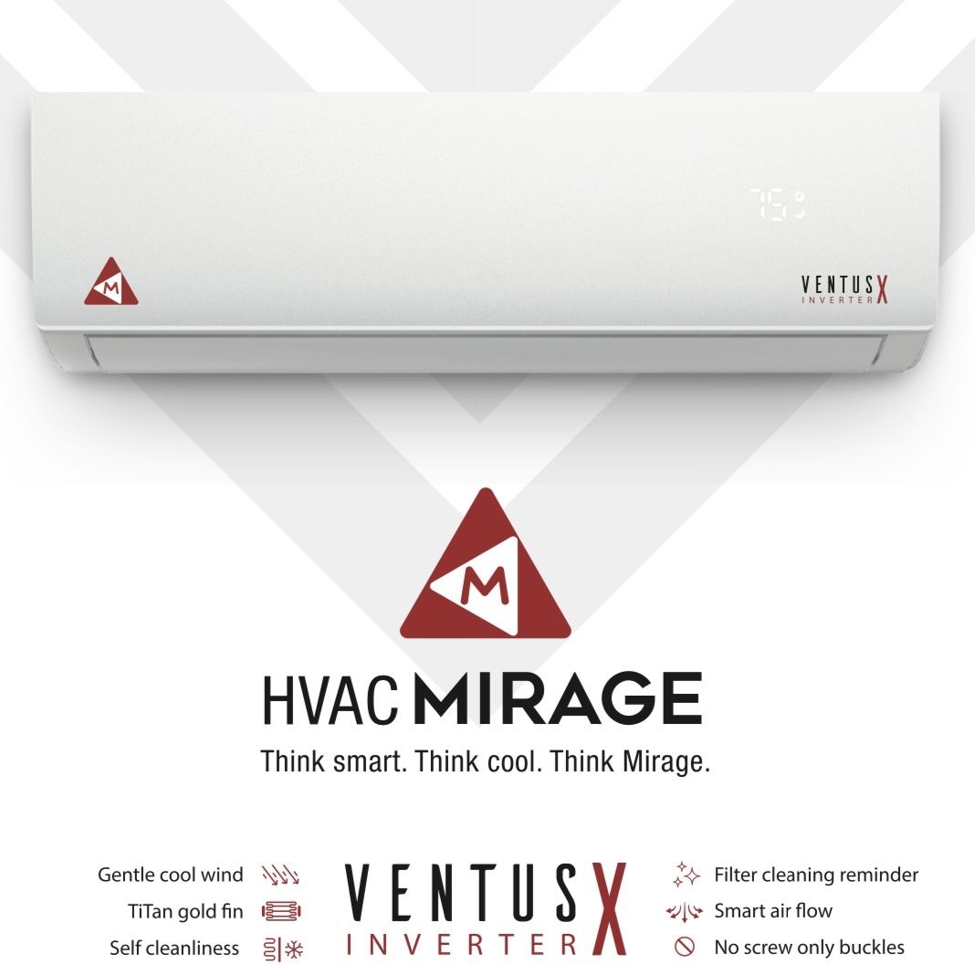 Mirage Mini Split AC Heater Heat Pump Inverter