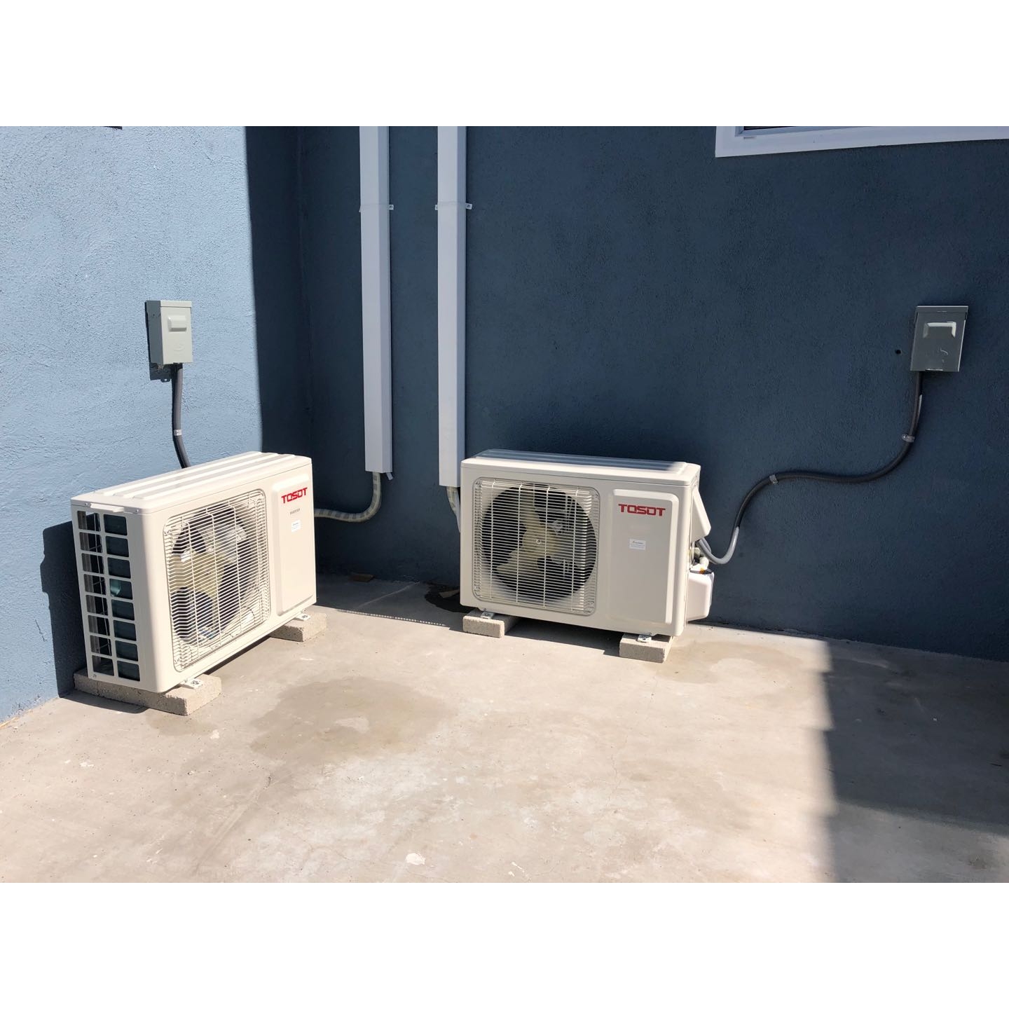 TOSOT 18 SEER Wall Mount Ductless Mini Split Air Conditioner Heat Pump 115V by GREE 15 FEET LINE SET