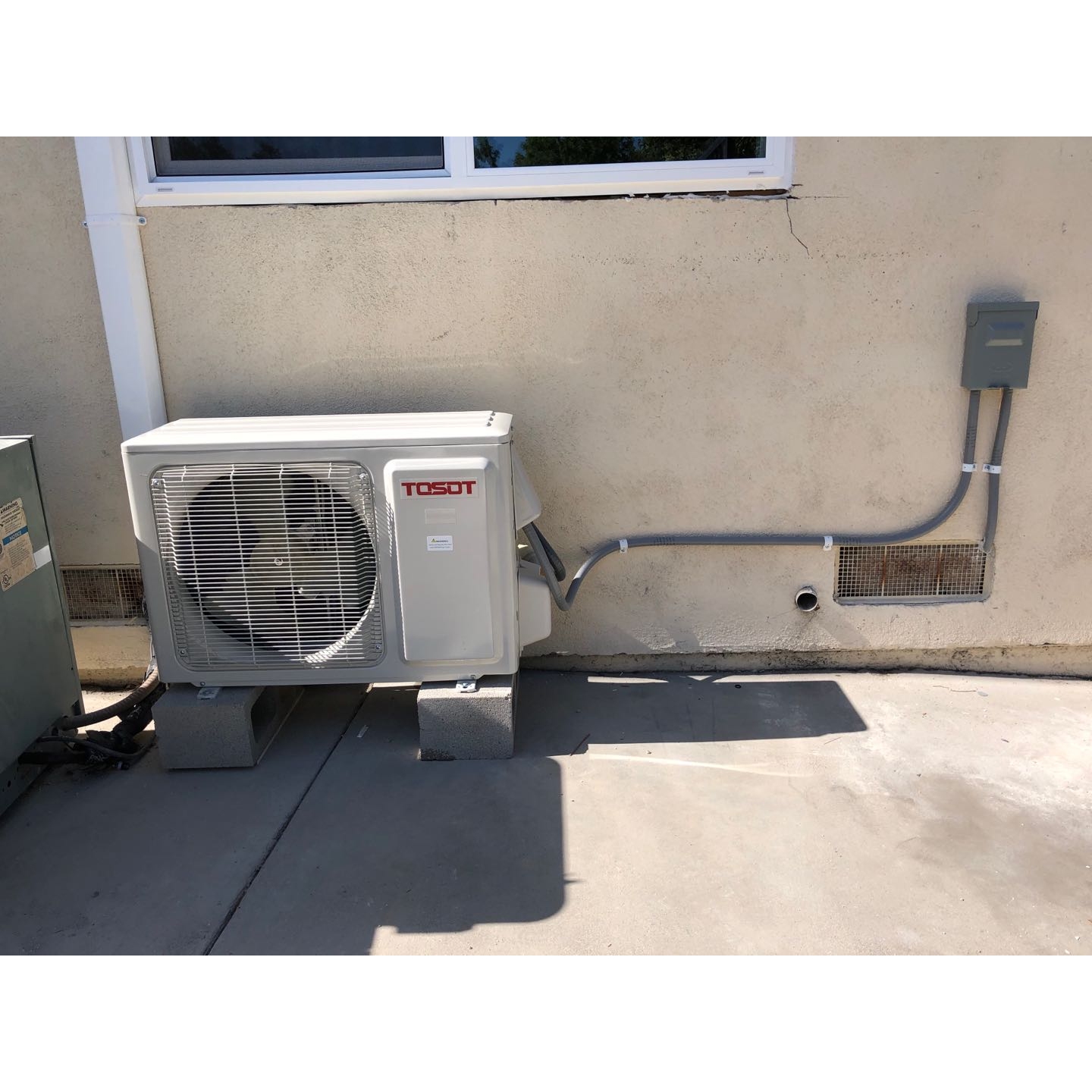 TOSOT 18 SEER Wall Mount Ductless Mini Split Air Conditioner Heat Pump 115V by GREE 15 FEET LINE SET