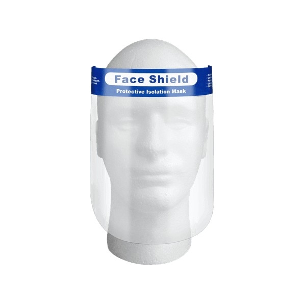 TEN (10) Disposable Faceshield Protective Isolation Direct Splash Protection Face Shield
